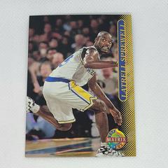 Latrell Sprewell [Matrix] #28 Basketball Cards 1996 Stadium Club Prices