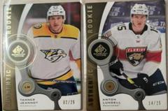 Tanner Jeannot [Gold] Hockey Cards 2021 SP Game Used 2005-06 Retro Rookies Prices