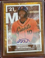 Marco Luciano Baseball Cards 2021 Bowman Platinum Precious Elements Prices