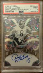 Archie Manning [Psychedelic] #ILS-AMA Football Cards 2022 Panini Spectra Illustrious Legends Autographs Prices
