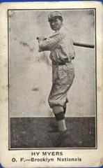 HY Myers Baseball Cards 1922 E121 American Caramel Series of 120 Prices
