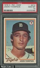 Jason Thompson #212 Baseball Cards 1978 O Pee Chee Prices