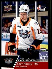 Riley Piercey [Exclusives] Hockey Cards 2022 Upper Deck CHL Prices