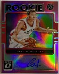 Jakob Poeltl [Pink] #5 Basketball Cards 2016 Panini Donruss Optic Rookie Signatures Prices