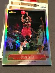 Steve Smith #1 Basketball Cards 1999 Topps Chrome Prices