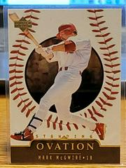 Mark McGwire [Standing Ovation] #36 Baseball Cards 1999 Upper Deck Ovation Prices
