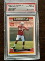 Matt Leinart #ARI11 Football Cards 2006 Topps Team Set Cardinals Prices