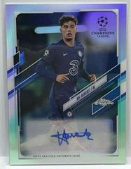 Kai Havertz [Red Wave Refractor] Soccer Cards 2020 Topps Chrome UEFA Champions League Autographs Prices