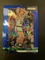 Larry Bird [Fast Break Prizm Blue] #85 Basketball Cards 2018 Panini Prizm Prices
