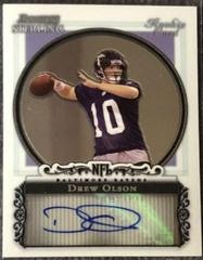 Drew Olson [Autograph] #BS-DOL Football Cards 2006 Bowman Sterling Prices