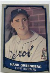 Hank Greenberg #195 Baseball Cards 1989 Pacific Legends Prices