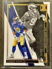 Aaron Donald [Gold] #52 Football Cards 2022 Panini Impeccable Prices