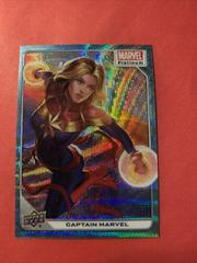 Captain Marvel [Blue Surge] Marvel 2023 Upper Deck Platinum Prices
