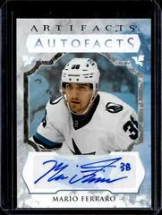 Mario Ferraro Hockey Cards 2023 Upper Deck Artifacts Autograph Facts Prices