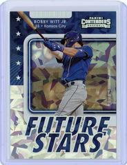 Bobby Witt Jr [Cracked Ice] #FS-BW Baseball Cards 2021 Panini Contenders Future Stars Prices