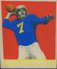 Bob Waterfield [White Name on Front] #26 Football Cards 1948 Leaf Prices
