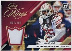 Richard Sherman [Studio Series] Football Cards 2019 Donruss Jersey Kings Prices