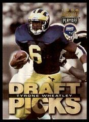 Tyrone Wheatley #191 Football Cards 1995 Playoff Absolute Prices
