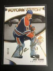 Jari Kurri [Gold Spectrum Autograph] Hockey Cards 2020 SP Signature Edition Legends Prices
