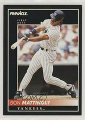 Don Mattingly #23 Baseball Cards 1992 Pinnacle Prices