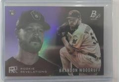 Brandon Woodruff [Purple] Baseball Cards 2018 Bowman Platinum Rookie Revelations Prices