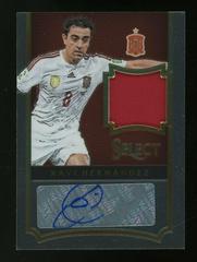 Xavi Hernandez Soccer Cards 2016 Panini Select Jersey Autographs Prices