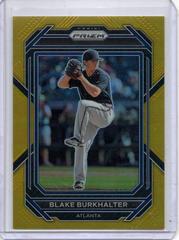 Blake Burkhalter [Gold] #10 Baseball Cards 2023 Panini Prizm Prices