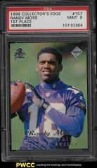 Randy Moss Football Cards 1998 Collector's Edge 1st Place Prices