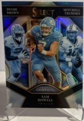 Dyami Brown, Mitchell Trubisky, Sam Howell [Silver] Football Cards 2022 Panini Select Draft Picks Company Prices