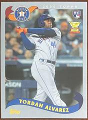 Yordan Alvarez [Silver] Baseball Cards 2020 Topps Archives Prices