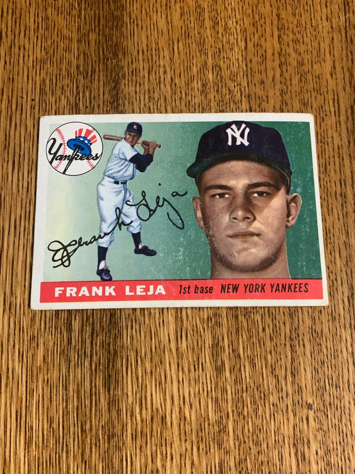 Frank Leja #99 Prices | 1955 Topps | Baseball Cards