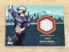 Kodai Senga [Red] #ASR-SEN Baseball Cards 2023 Topps Update All Star Stitches Prices