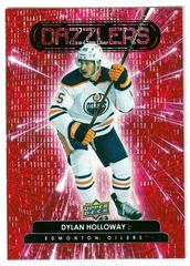 Dylan Holloway [Red] Hockey Cards 2022 Upper Deck Dazzlers Prices