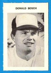 Donald Bosch Baseball Cards 1972 Milton Bradley Prices