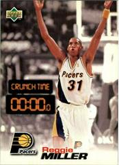 Reggie Miller #CT29 Basketball Cards 1997 Upper Deck Nestle Crunch Time Prices