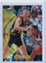 Chris Mullin [Atomic Refractor] #53 Basketball Cards 1997 Bowman's Best Prices