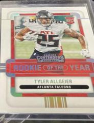 Tyler Allgeier [Silver] #ROY-TAG Football Cards 2022 Panini Contenders Rookie of the Year Prices