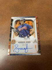 Andruw Jones [Orange] Baseball Cards 2022 Topps Tribute Autographs Prices