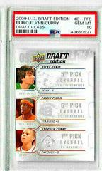 Ricky Rubio/Jonny Flynn/Stephen Curry #D-RFC Basketball Cards 2009 Upper Deck Draft Edition Prices