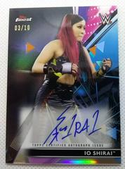 Io Shirai [Gold] Wrestling Cards 2021 Topps Finest WWE Roster Autographs Prices
