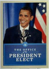 Barack Obama #311 Football Cards 2009 Upper Deck Philadelphia Prices