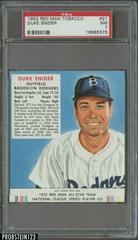 Duke Snider Baseball Cards 1952 Red Man Tobacco Prices