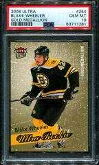 Blake Wheeler [Gold Medallion] Hockey Cards 2008 Ultra Prices