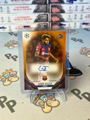 Lamine Yamal [Orange Foilboard] #A-LY Soccer Cards 2023 Topps UEFA Club Autograph Prices