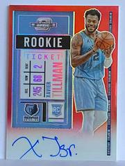 Xavier Tillman [Autograph Red] #103 Basketball Cards 2020 Panini Contenders Optic Prices