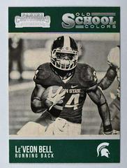 Le'Veon Bell Football Cards 2016 Panini Contenders Draft Picks Old School Colors Prices