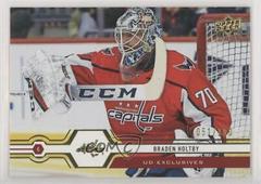 Braden Holtby [UD Exclusives] Hockey Cards 2019 Upper Deck Prices
