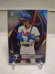 Bryson Stott #24 Baseball Cards 2022 Bowman Platinum Prices
