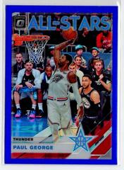 Paul George [Blue] #2 Basketball Cards 2019 Panini Donruss Optic All-Stars Prices