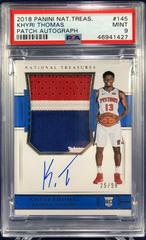 Khyri Thomas Patch Autograph #145 Basketball Cards 2018 Panini National Treasures Prices